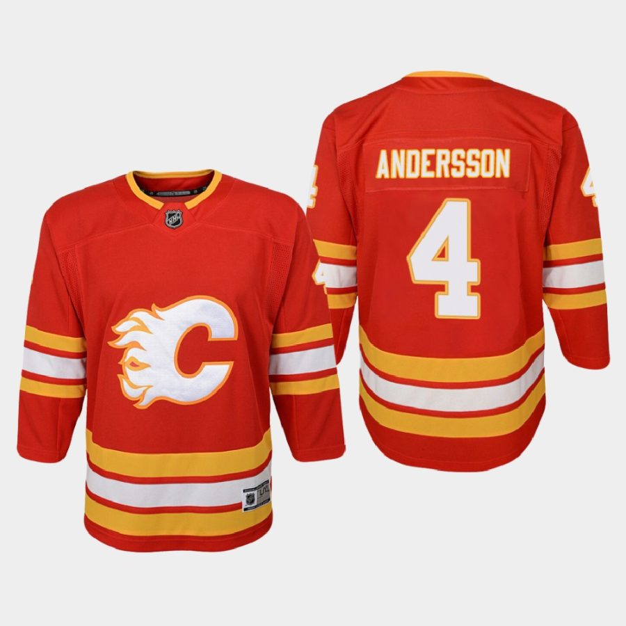 youth flames rasmus andersson red 2020 21 home premier jersey