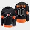 youth flyers custom black alternate breakaway player jersey