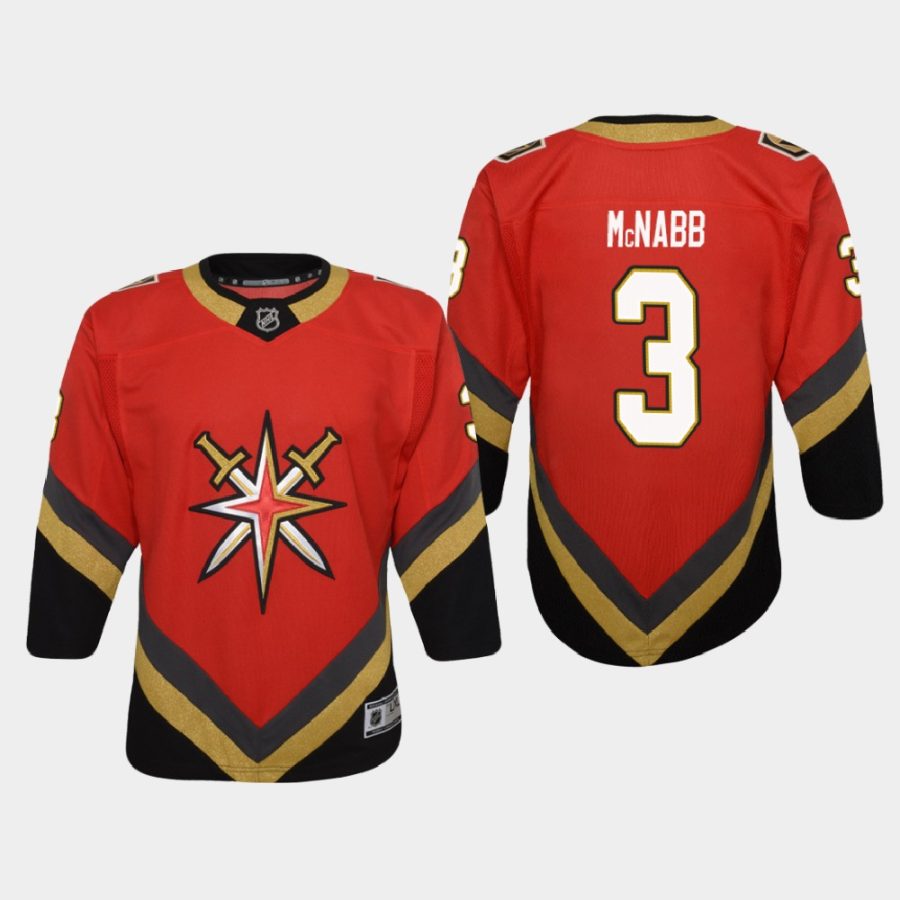 youth golden knights brayden mcnabb red 2020 21 reverse retro replica jersey