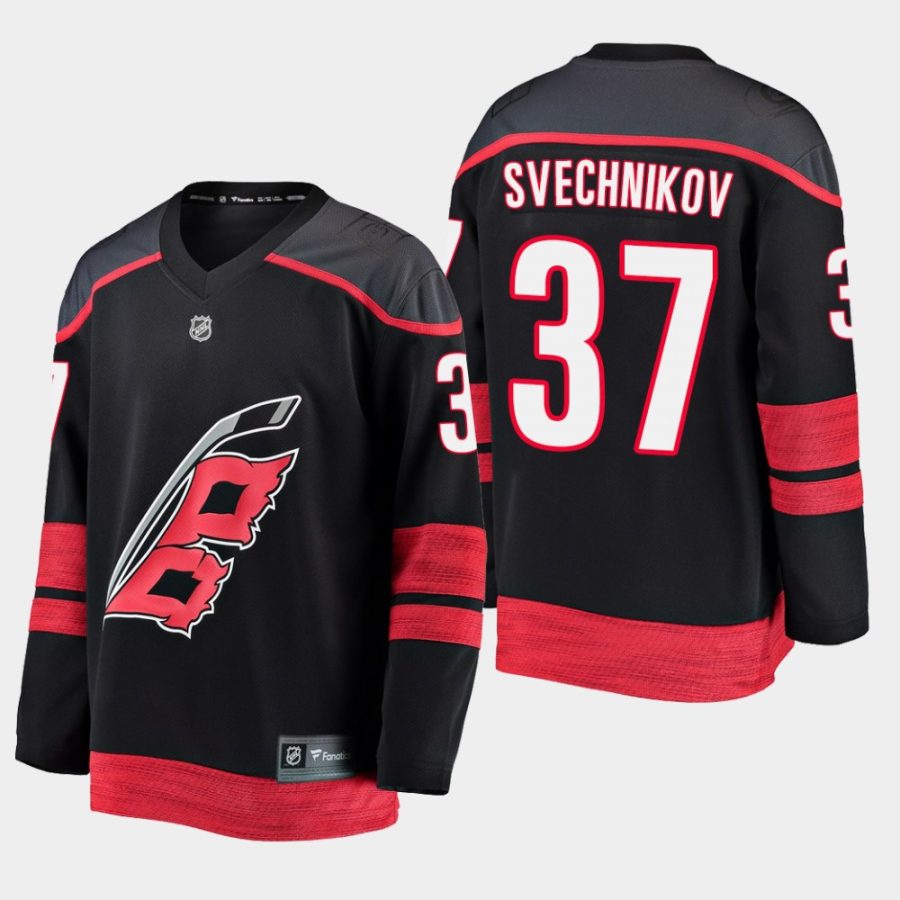 youth hurricanes andrei svechnikov alternate breakaway player jersey