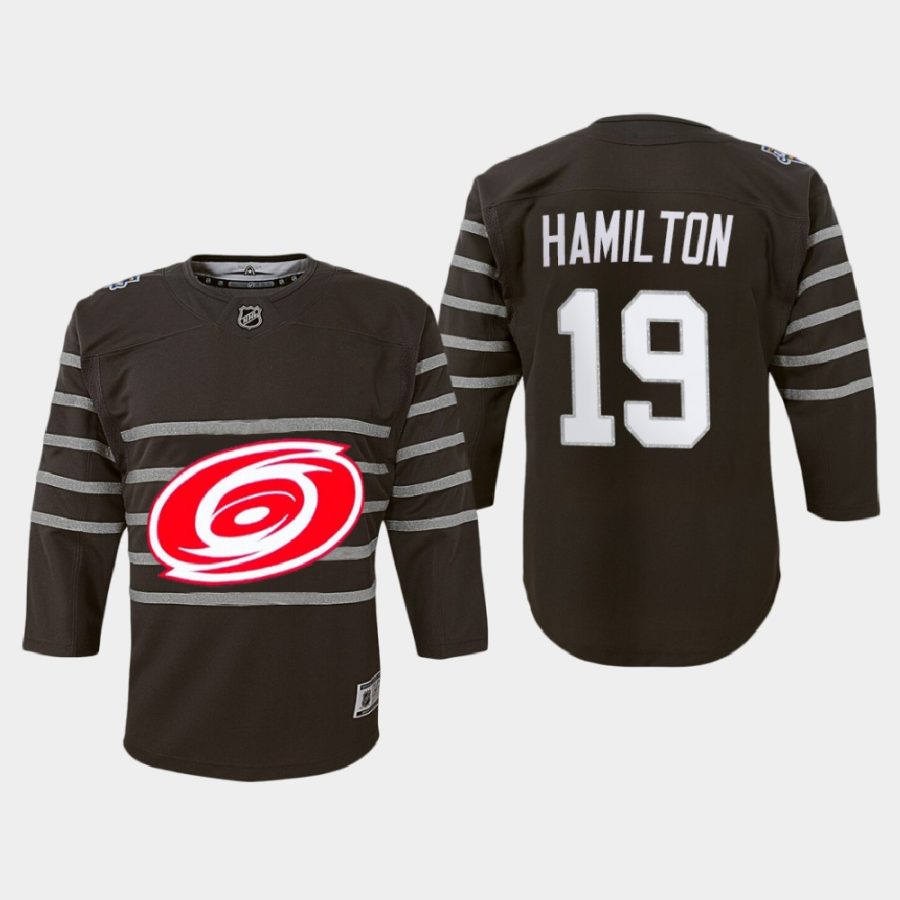 youth hurricanes dougie hamilton gray 2020 nhl all star game premier player jersey