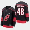 youth hurricanes jordan martinook alternate breakaway player jersey