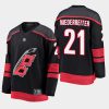 youth hurricanes nino niederreiter alternate breakaway player jersey