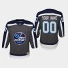 youth jets custom gray 2020 21 reverse retro replica jersey