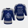 youth maple leafs alexander kerfoot blue 2020 21 reverse retro replica jersey