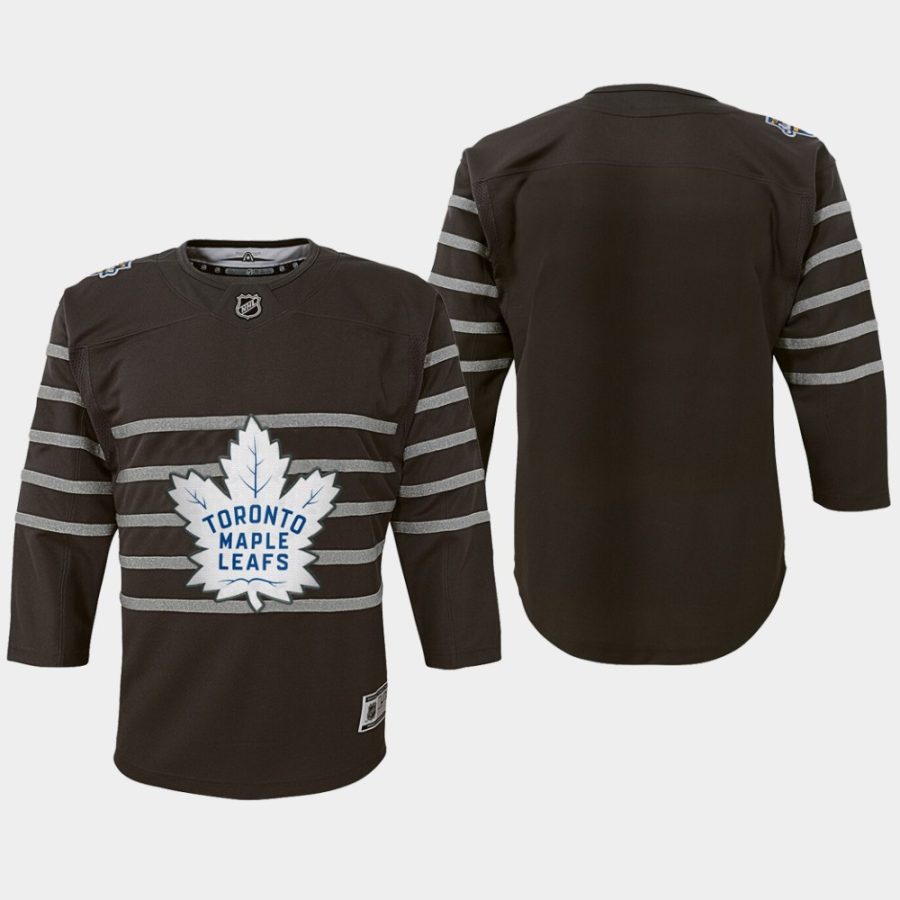 youth maple leafs gray 2020 nhl all star game premier jersey