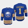 youth sabres ukko pekka luukkonen royal 2021 home jersey