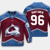 youthavalanche mikko rantanen maroon home replica player jersey