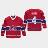 youthcanadiens jean beliveau red home replica player jersey