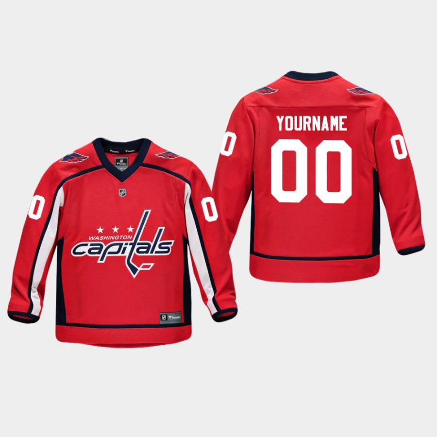 youthcapitals custom red home replica player jersey