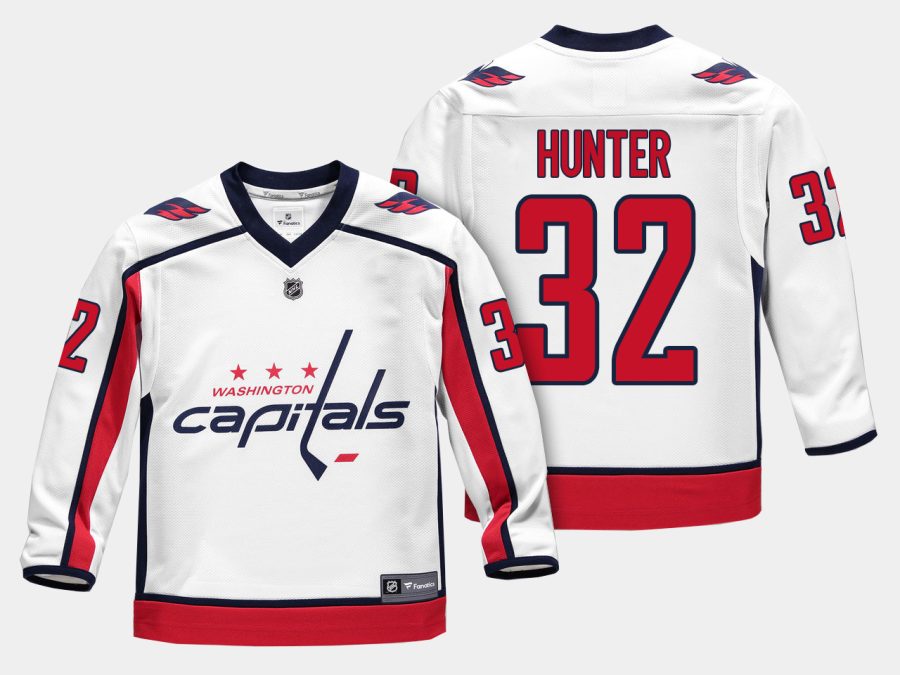 youthcapitals dale hunter white road replica player jersey