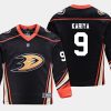 youthducks paul kariya black home replica player jersey