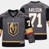 youthgolden knights william karlsson black home premier breakaway player jersey