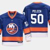 youthislanders adam pelech blue home replica player jersey