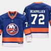 youthislanders anthony beauvillier blue home replica player jersey