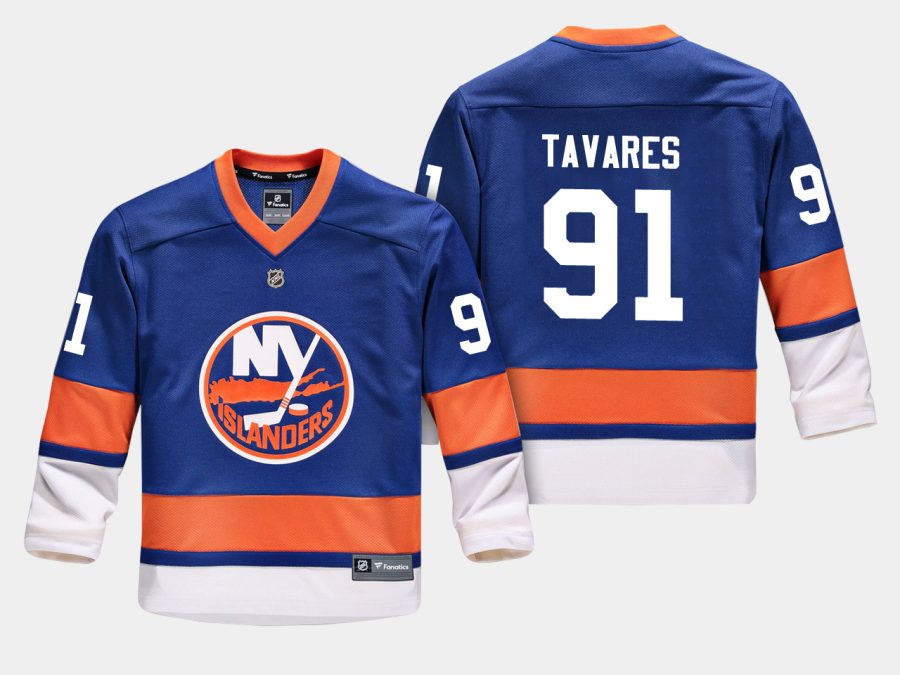 youthislanders john tavares blue home replica player jersey