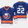 youthislanders mike bossy blue home replica player jersey