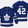 youthmaple leafs tyler bozak blue home replica player jersey