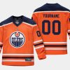 youthoilers custom orange home replica player jersey