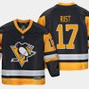 youthpenguins bryan rust black home replica player jersey