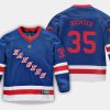 youthrangers mike richter blue home replica player jersey