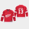 youthred wings pavel datsyuk red home replica player jersey