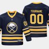 youthsabres custom blue home replica player jersey