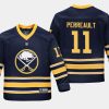 youthsabres gilbert perreault blue home replica player jersey