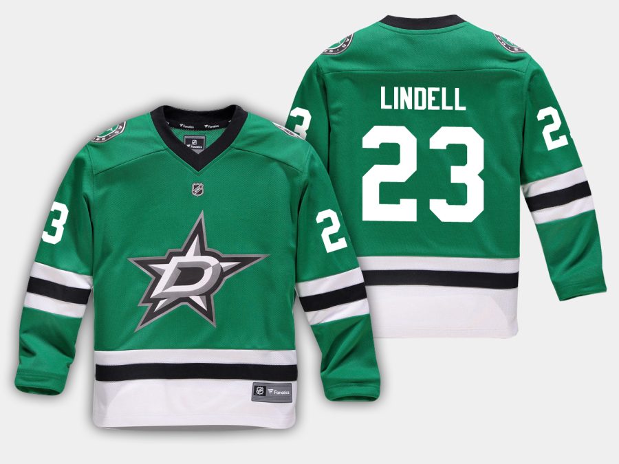 youthstars esa lindell green home replica player jersey