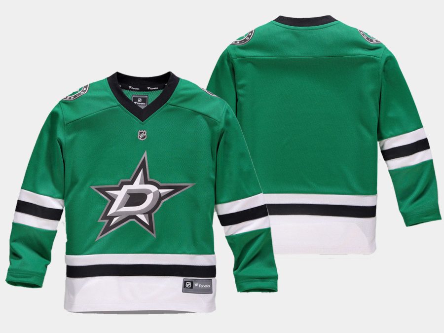 youthstars green home replica blank jersey