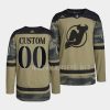 2022devils custom camo military appreciation authentic practice jersey