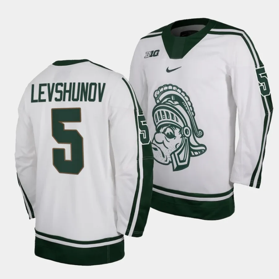 2023 24 artyom levshunov replica hockey white jersey