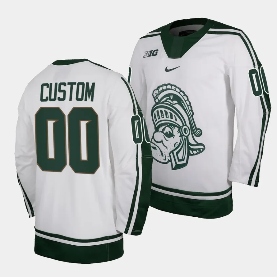 2023 24 custom replica hockey white jersey