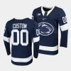 2023 24 penn state nittany lions custom college hockey navy replica jersey