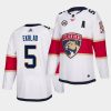 aaron ekblad sideline whitejersey