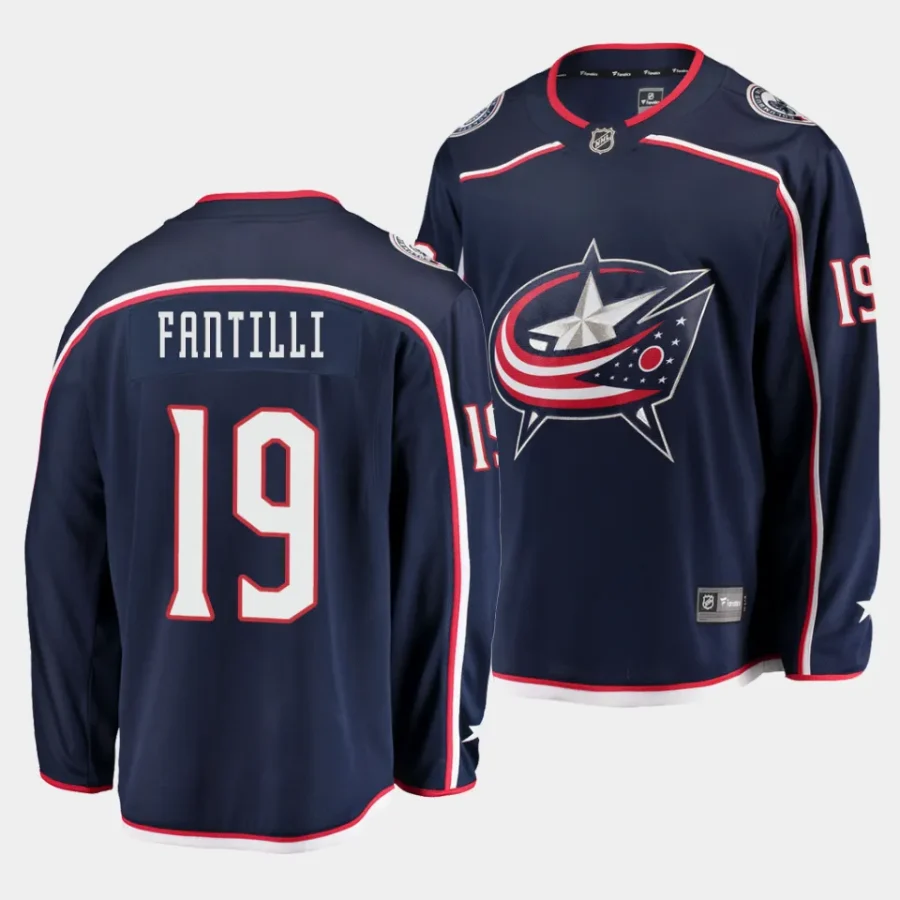 adam fantilli blue jackets navy home 2023 nhl draft breakaway playerjersey