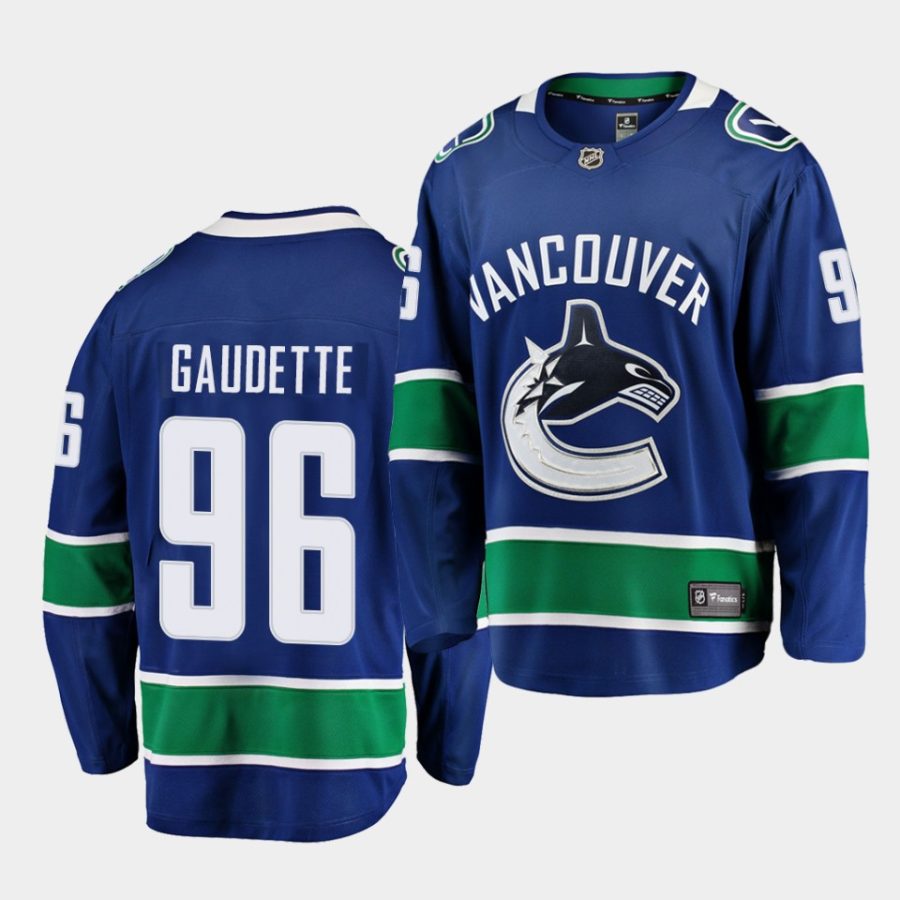 adam gaudette canucks royal 2020 21 home men jersey