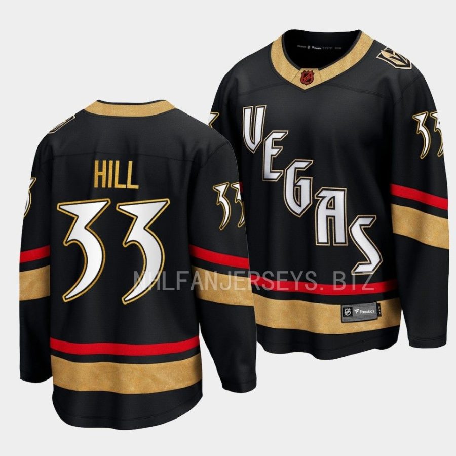 adin hill golden knights black special edition 2.0 breakaway player jersey