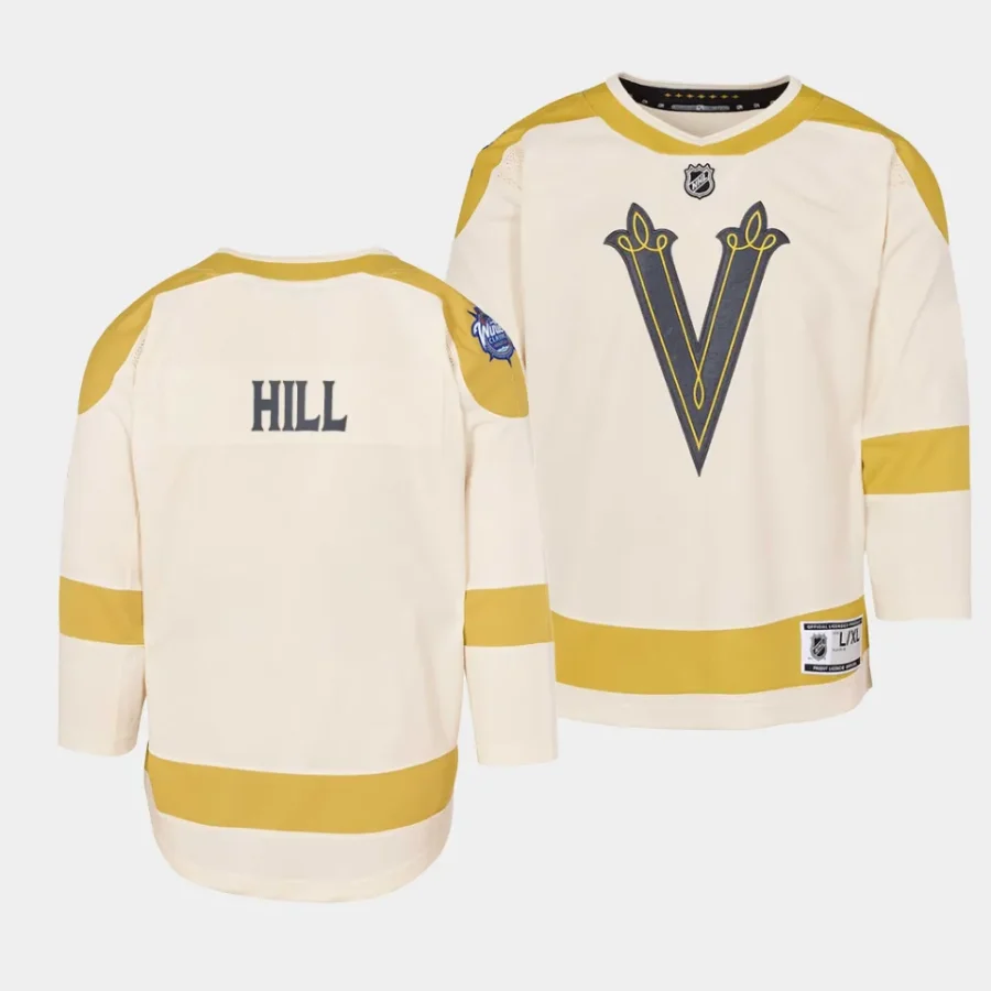 adin hill vgk 2024 nhl winter classic youth cream jersey