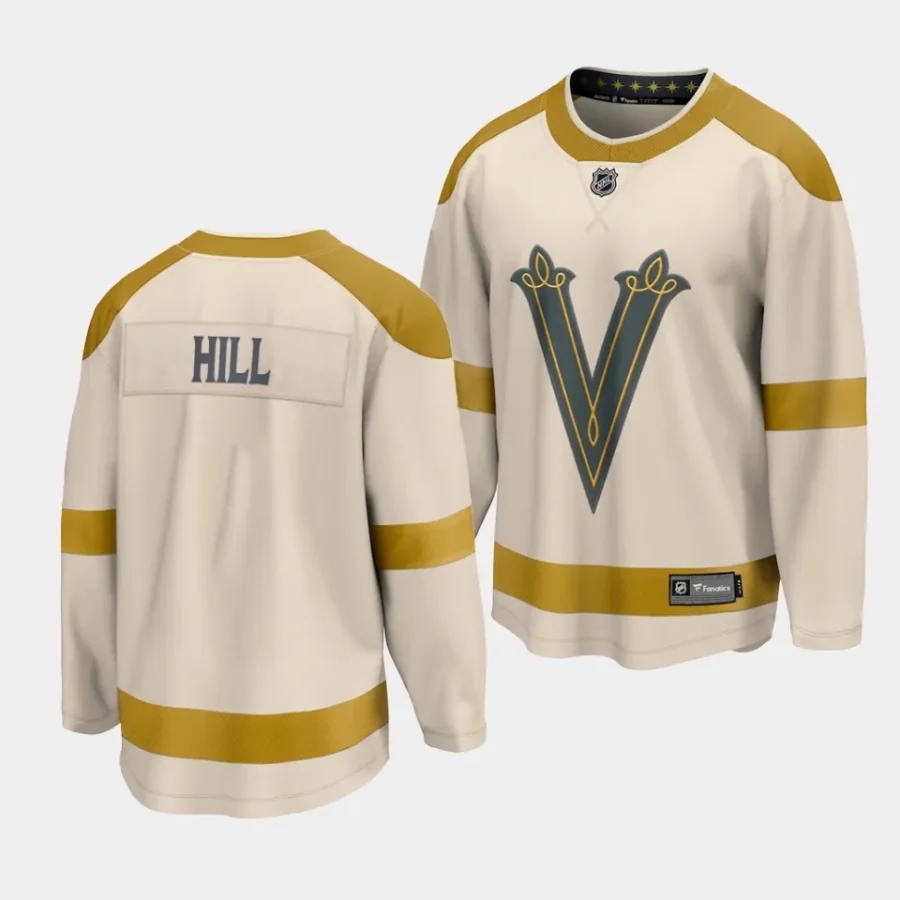 adin hill vgk cream 2024 nhl winter classic breakaway player jersey