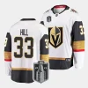 adin hill vgk white 2023 stanley cup final away jersey