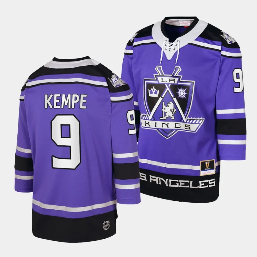 adrian kempe kings purple 2002 blue line player jersey