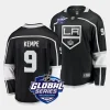 adrian kempe la kings black 2023 global series home jersey