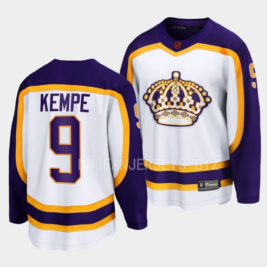 adrian kempe la kings white special edition 2.0 breakaway jersey