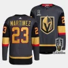 alec martinez vgk 2023 stanley cup champions gray authentic alternate men jersey