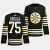 alec regula bruins black 2023 24100th anniversary primegreen jersey