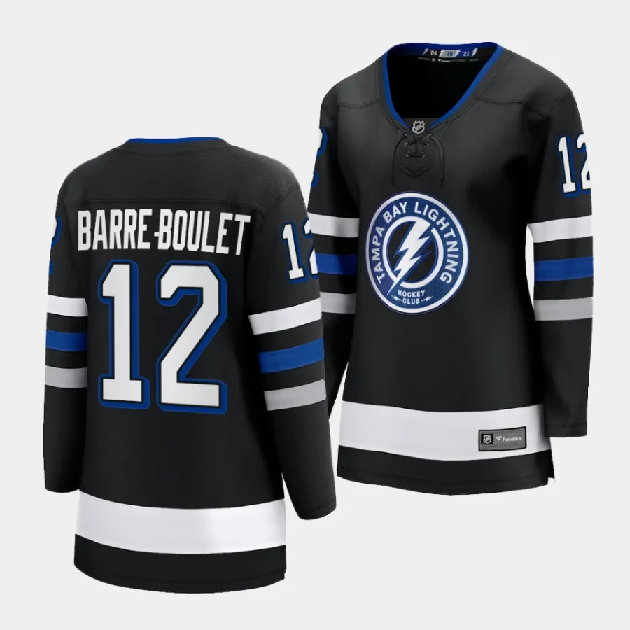 alex barre boulet lightning black alternate women jerseys