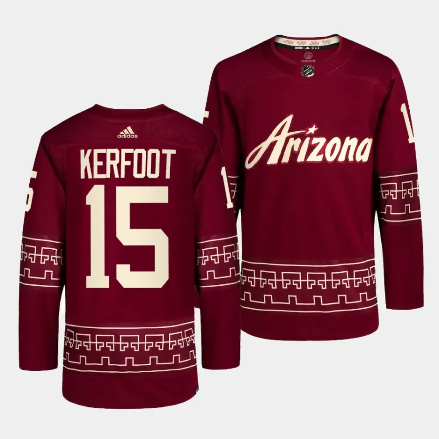 alex kerfoot coyotes garnet 2022 23alternate primegreen authentic jersey