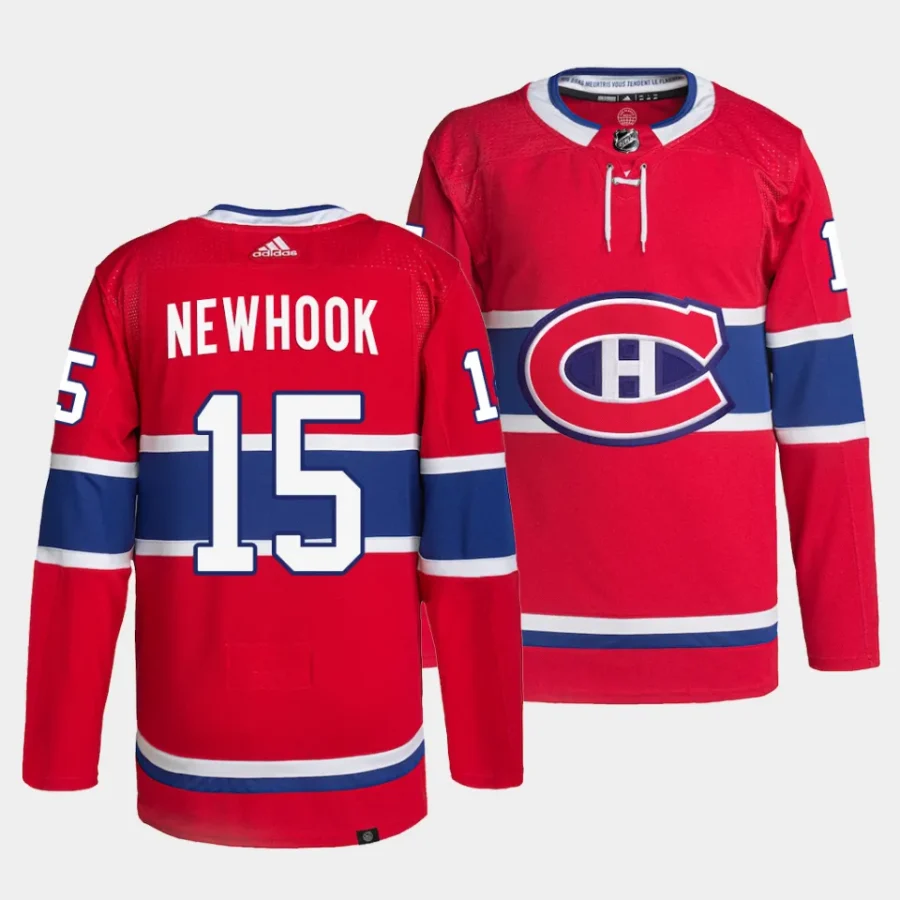 alex newhook canadiens red home authentic pro jersey