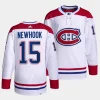 alex newhook canadiens white away authentic pro jersey